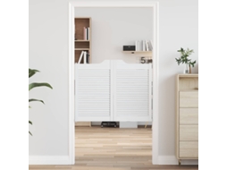 Vidaxl Portas De Correr 80 X 50 Cm Madeira De Pinho Maciça Branco
