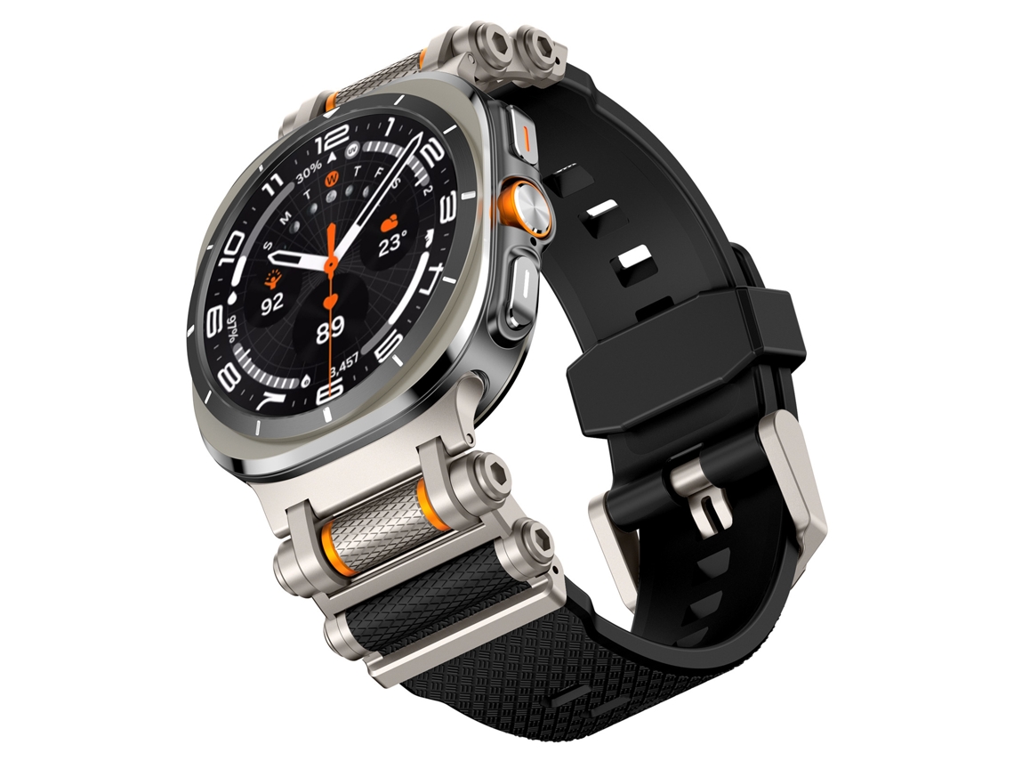 Bracelete para Samsung Galaxy Watch 7 Ultra 47mm Preto XIAOMOYU