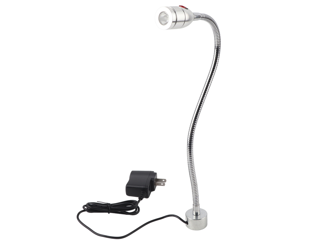 2026 lâmpada Led Flexível de Pescoço de Cisne para Mesa de Trabalho, Ferramentas e Oficinas 3w