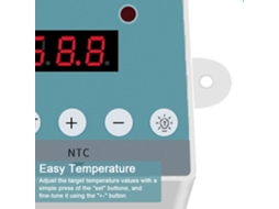 Termostato Inteligente YURU para Incubadora de Ovos com Controle Digital