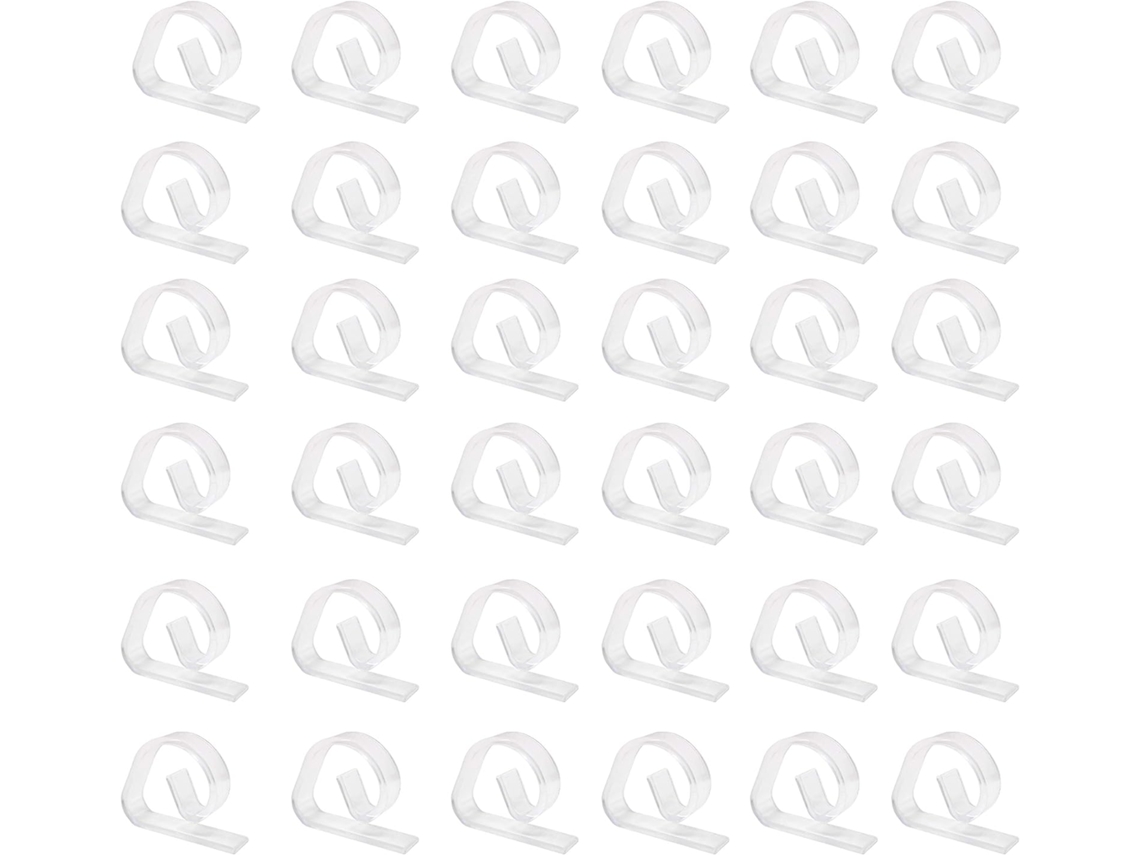 60 Clipes Para Toalha De Mesa Clipes Para Mesa De Piquenique, Clipes De Plástico Transparente Slowmoose