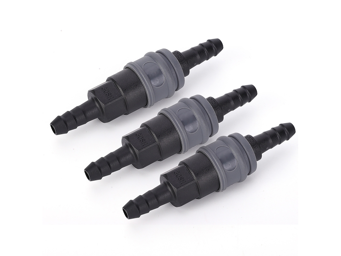 Laxiscreed Conector Rápido De Aço Plástico, Auto-fixação Para Tubos De Ar De 8/10/12mm