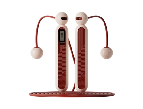 Corda De Saltar Com Medidor Elétrico Modelo Jump4it Rosa De Faugères