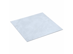Conjunto 20 Pranchas De Piso Vidaxl Branco Pvc (30,5 X 30,5 Cm)