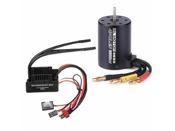 Conector T Nº 3650, Motor 3900kv com Esc Brushless de 120a para Peças de Automóveis Rc 1/8 e 1/10. MDUG