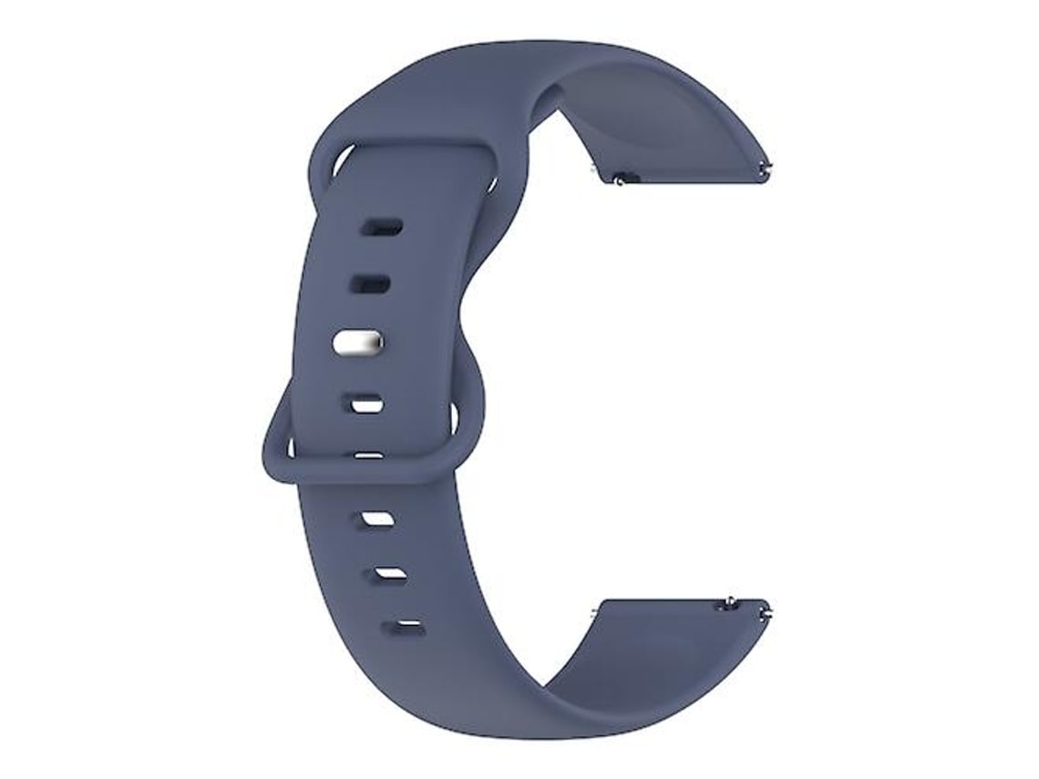Pulseira De Relógio Garmin Move Luxe Silicone 20 Mm, Ciano Rock.