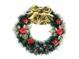 1Pcs Guirlanda de Porta de Natal ALLINLESS