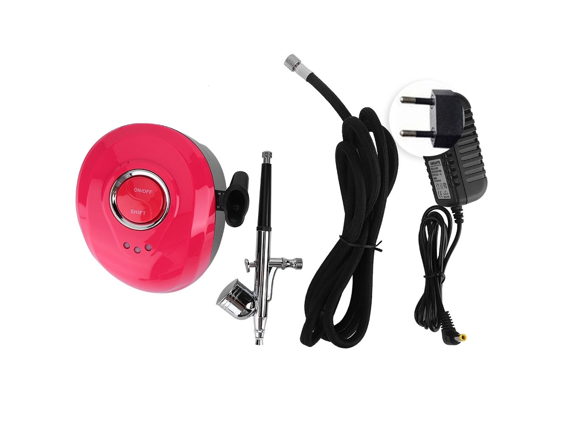 Máquina De Sprayer De Oxígeno Portátil Hidratante Para Rejuvenecimiento Facial Dispositivo De Belleza Rosa