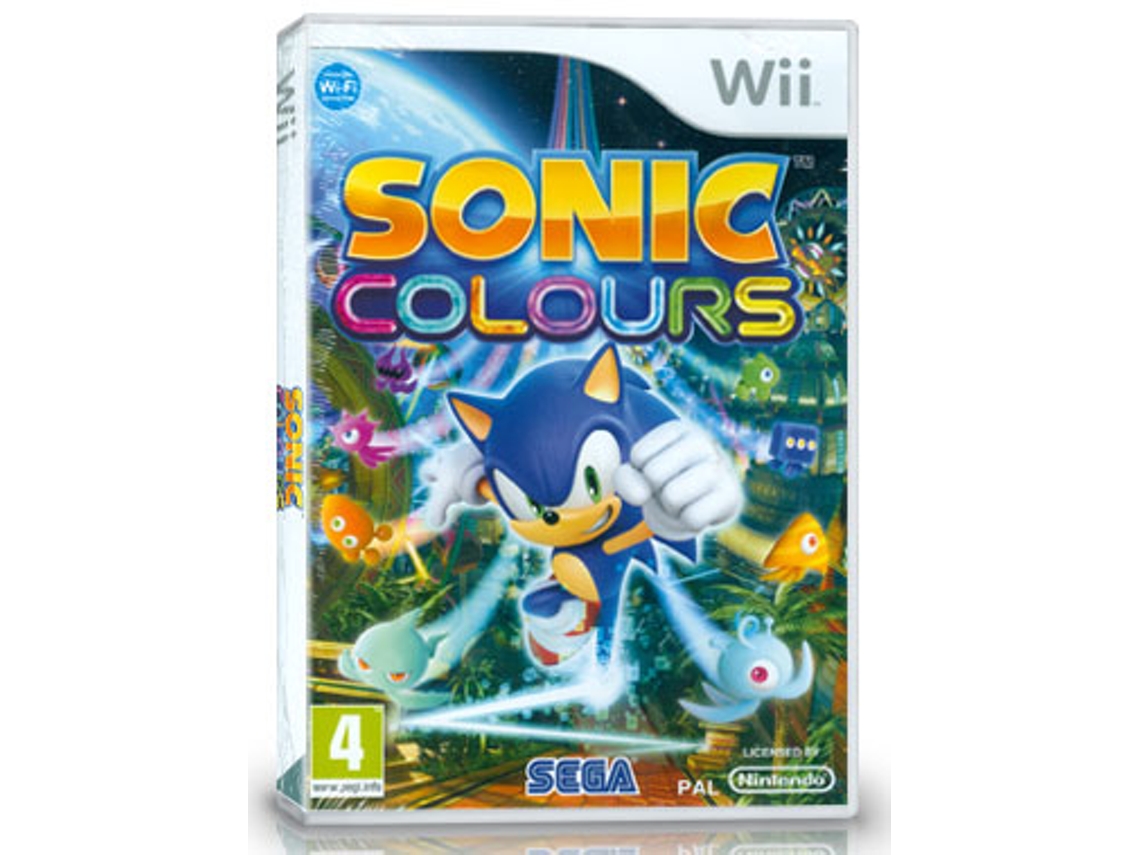 Jogo Nintendo Wii Sonic Colours