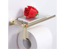 Porta-papel Higiênico Em Aço Inoxidável Para Rolos De Papel.