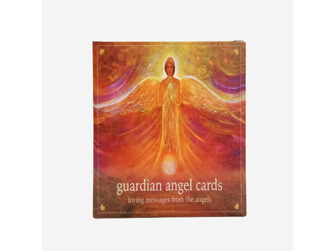 Caixa De Cartas Oráculo Angel Light Healing, Contendo 50 Cartas De Oráculo, Em Uma Caixa Colorida.