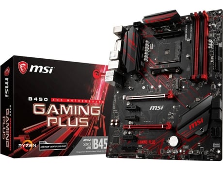 Motherboard MSI B450 Gaming Plus (Socket AM4 - AMD B450 - ATX )