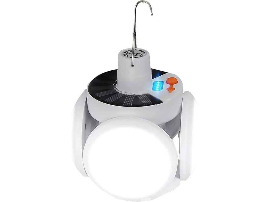 Luzes solares exteriores LED, dobráveis, de futebol, penduráveis, deformáveis para galpão com S/MARCA