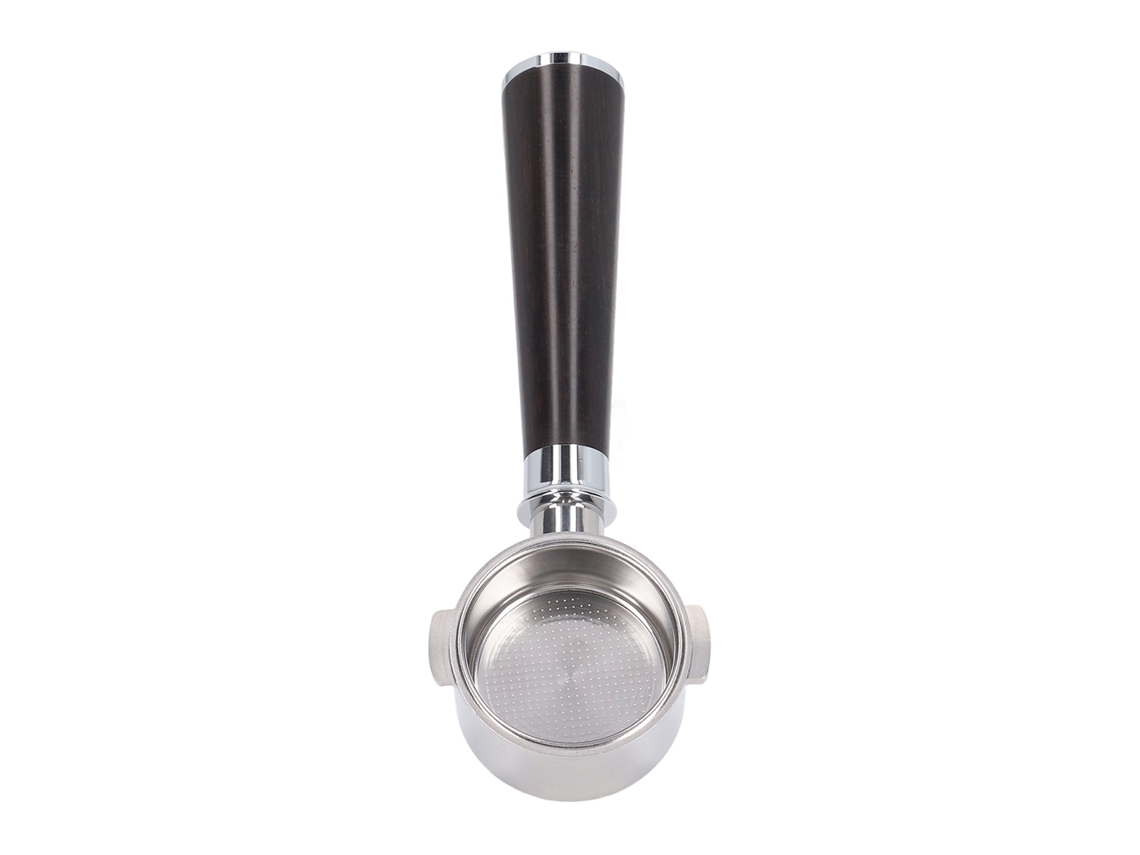 Porta filtro sem fundo 51mm 2 orelhas aço inoxidável para DELONGHI ECO310 | S/MARCA
