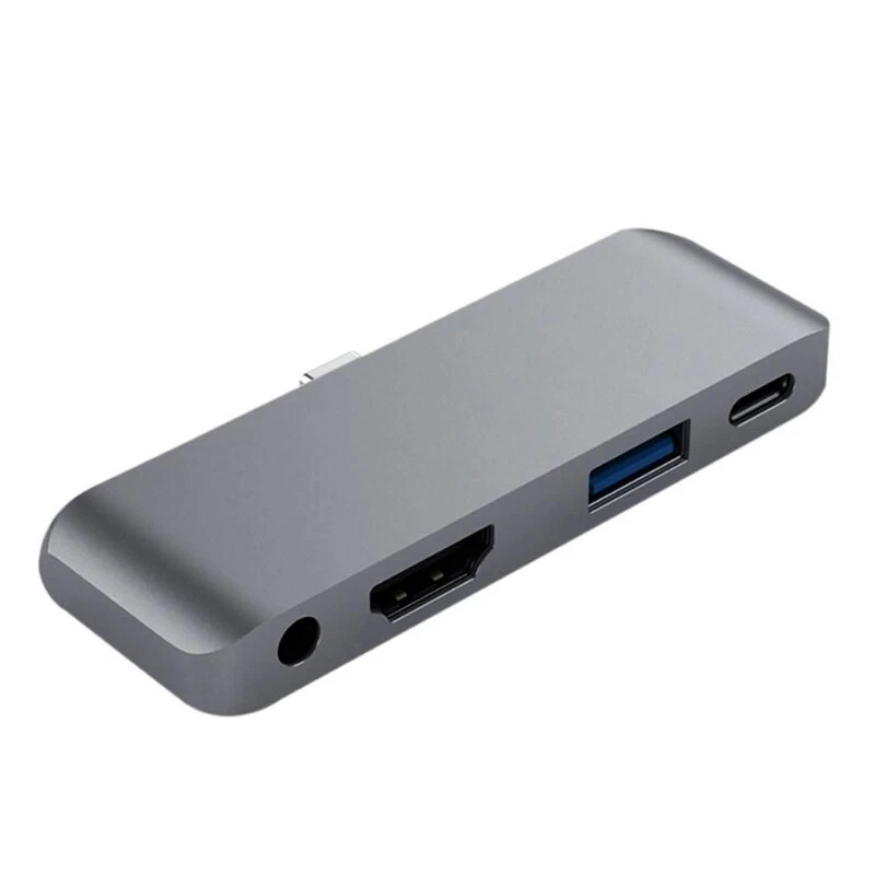 Estação de Encaixe Usb C para Laptop, Monitor para Laptop 4/5 em 1, Hub Usb C Multiporta SUNNY SPACES