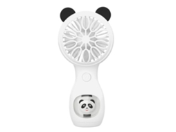 Ventilador Portátil Recarregável de Mesa com Lâmpada, em Formato de Animal de Desenho Animado BRILVIBERA