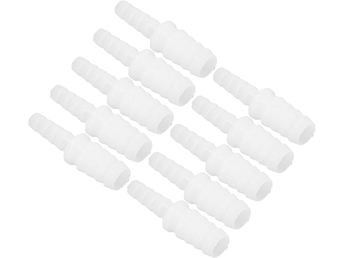 Kit Com 10 Conectores De Tubo Pe, Encaixes Redutores Barbela, Retos,