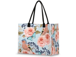 Bolsa de Ombro Tropicallife com Estampa de Golfinhos 42x17x33 cm