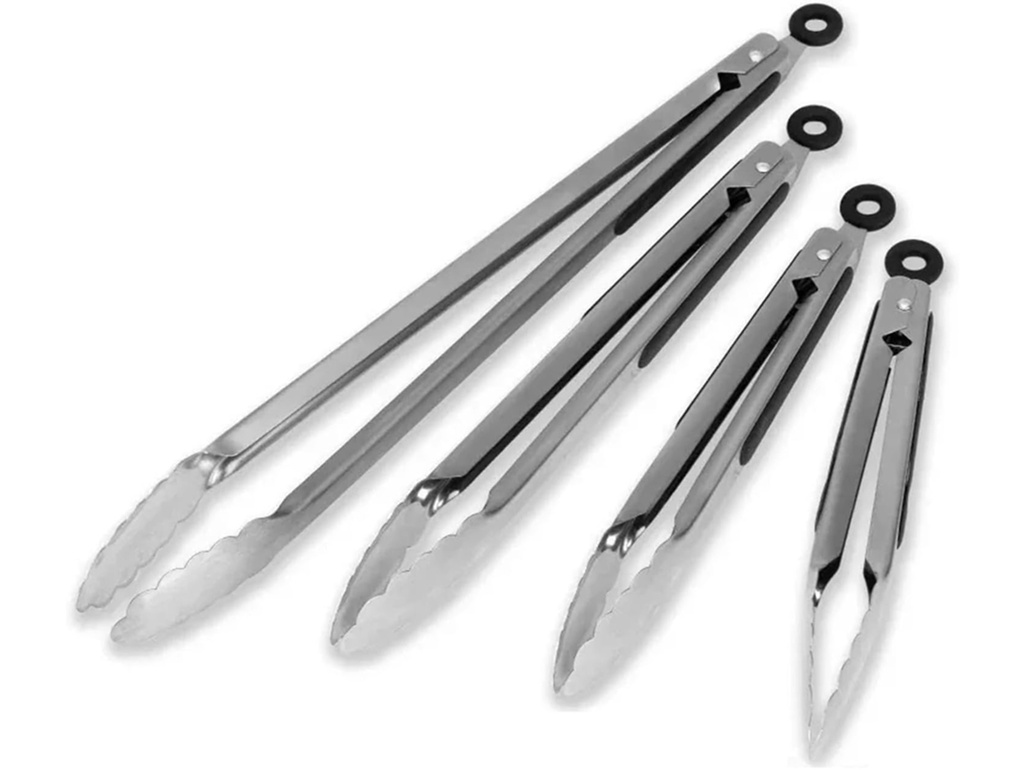 Pinça Para Churrasco (1 Peça) - Ideal Salada, Bife, Espaguete, Doces,
