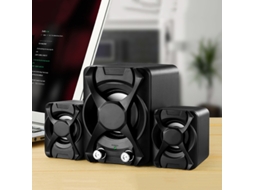 Colunas de Subwoofer WEIMAI Graves Estéreo 11 W