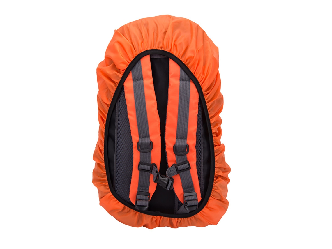 Capa De Chuva Para Mochila Outdoor Capa Impermeável Para Mochila De Montanhismo Capa Portátil Laranja