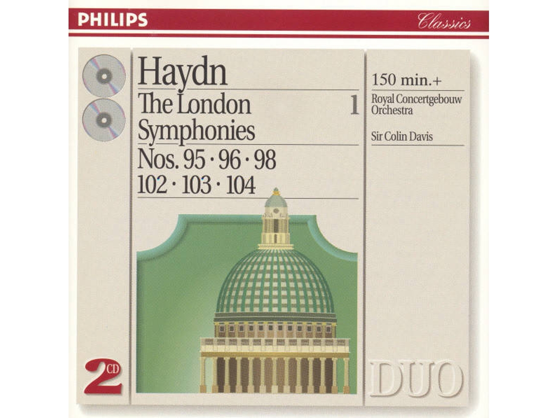 CD Sir Colin Davis, Royal Concertgebouw Orchestra, The London Symphonies, Vol. 1