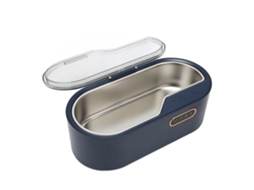 Aetheria limpador Ultrassônico Portátil 450ml para Jóias, Óculos e Pincéis de Maquiagem 100 240v Plugue Eu Azul