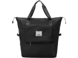 Mala De Viagem Dobrável, Portátil, De Grande Capacidade, Em Tecido Oxford Impermeável, Leve, Ideal Para Compras, Academia E Esportes (roxo Escuro).