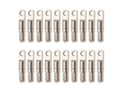 Conjunto 20 Swivels de Pesca 4mm Resistente