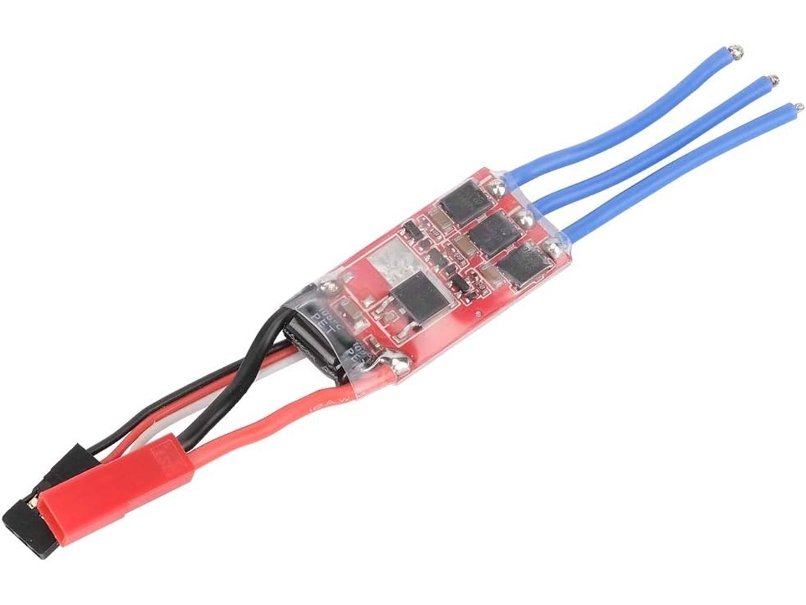 Controlador SFUSHOS, de velocidade 15a, para carro RC, alta eficiência, programável