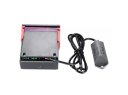 Termostato Controlador de Temperatura e Umidade Digital com Sensor Integrado 110 220v para Incubadora e Humidior