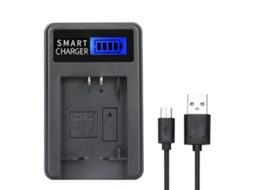 Lurelia Carregador De Bateria 1a 3,35 Polegadas Lcd Usb Nb13l Para Câmaras Com Proteção