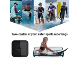 Câmera de Ação Wi fi, Mini Câmera Esportiva Portátil Hd 1080p, Câmera de Ação Wi fi com Ponto de Acesso e Microfone. TAISHENGDA