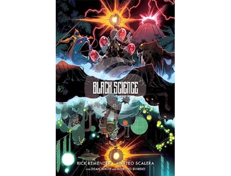 Livro Black Science Volume 1 The Beginners Guide to Entropy 10th Anniversary Deluxe Hardcover de Rick Remender (Inglês - Capa Dura)