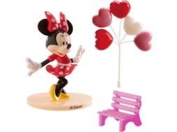 Conjunto Topper e Vela 3D Minnie DEKORA