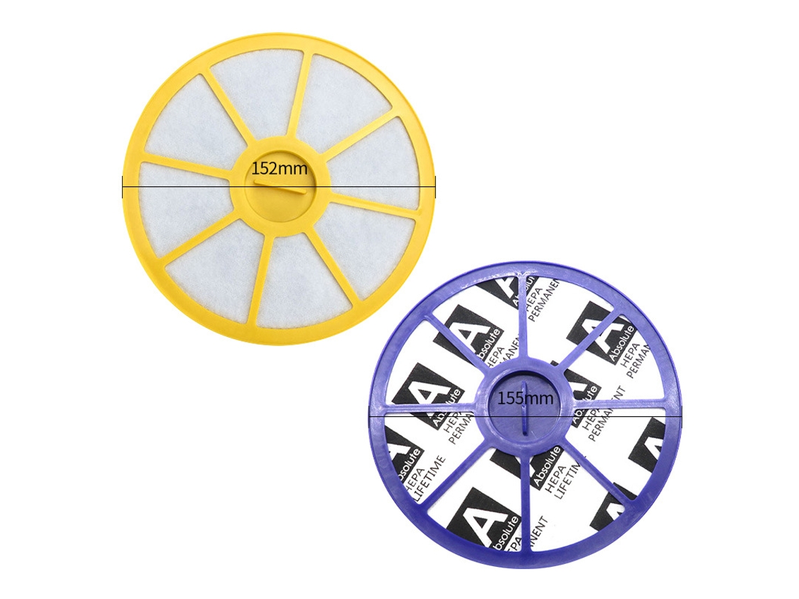 Kit de Filtros Hepa para Acessórios Dyson Dc05/08/15/19/20/21, Multifuncional, Moderno, Uso Doméstico, Organização Eficiente STELASPLEN