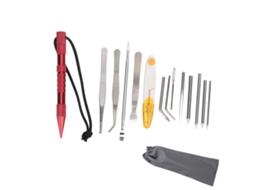 Rebe-14 Peças/conjunto De Agulhas De Paracord Ferramentas De Costura Para Pulseiras Kit Diy Vermelho