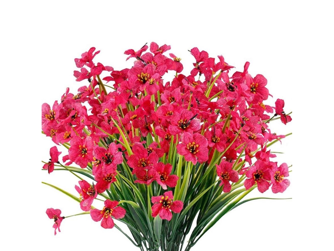 Decoração De Casa Com Buquê Falso E Flores De Planta Simulada De Plástico