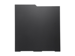 Placa de construção flexível dupla face PEI lisa fibra de carbono 256x268mm para Kobra 3