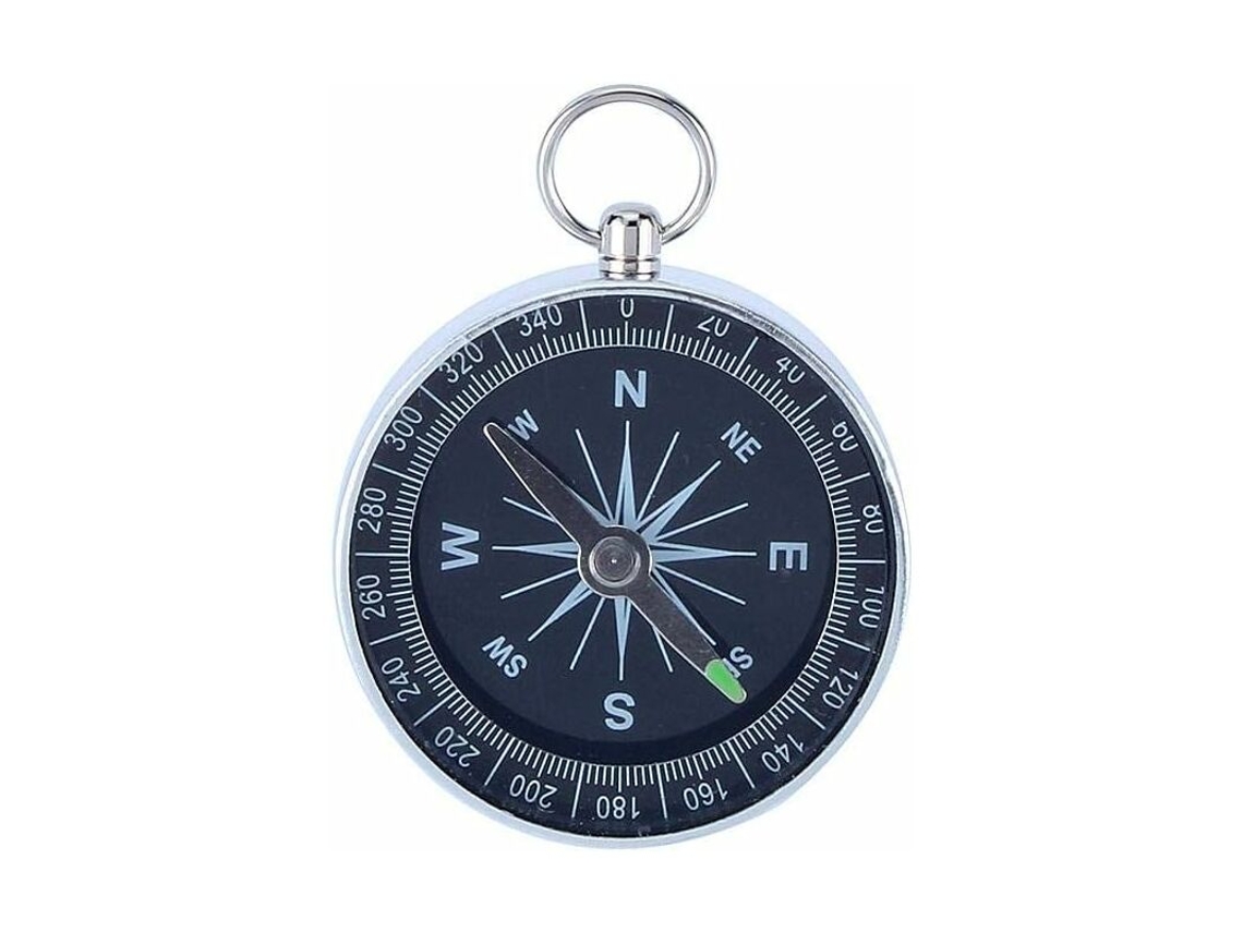 Bússola de bolso portátil de metal, precisa, resistente à água AQUAFORGE