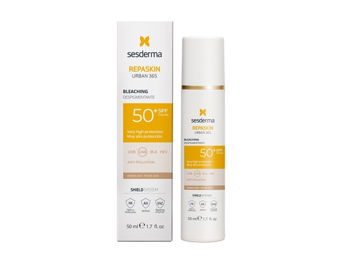 Fotoprotetor - Sesderma - Repaskin Urban 365 - Fps50+ - 50ml - Hipoalergênico