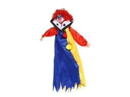 Boneca Palhaço Terrorífica Suspensa De Halloween