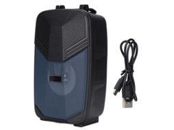Caixa de Som de Karaokê Portátil EOOCOO (conexão Bluetooth Luz Led)