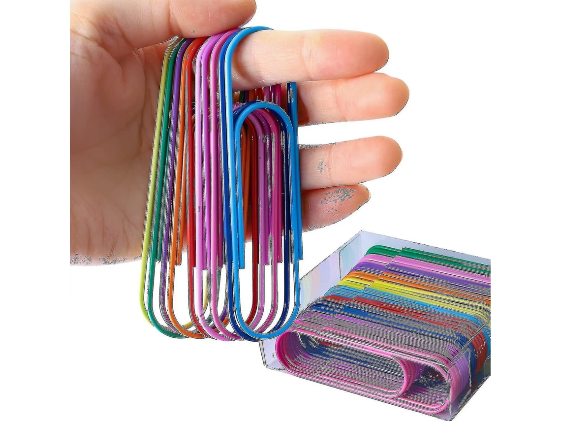 Clipes De Papel Jumbo, 50 Unidades De 10 Cm Jxlgv Aquaforge (4 Polegadas)
