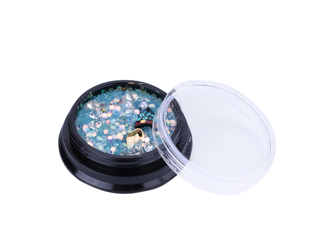 Laxiscreed Adesivos De Natal Para Unhas Com Strass E Miçangas, Decoração Festiva E Elegante