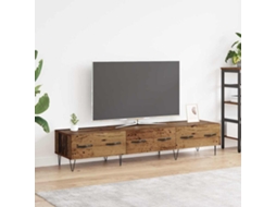 Vidaxl Gabinete Para Tv 150 X 36 X 30 Cm Madeira Antiga