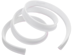 Fita Autoadesiva Para Barreira De Água No Piso Do Chuveiro, 1,5 MX 1,6 Cm X 3 Cm, Tpe Branco, Resis Gokoco