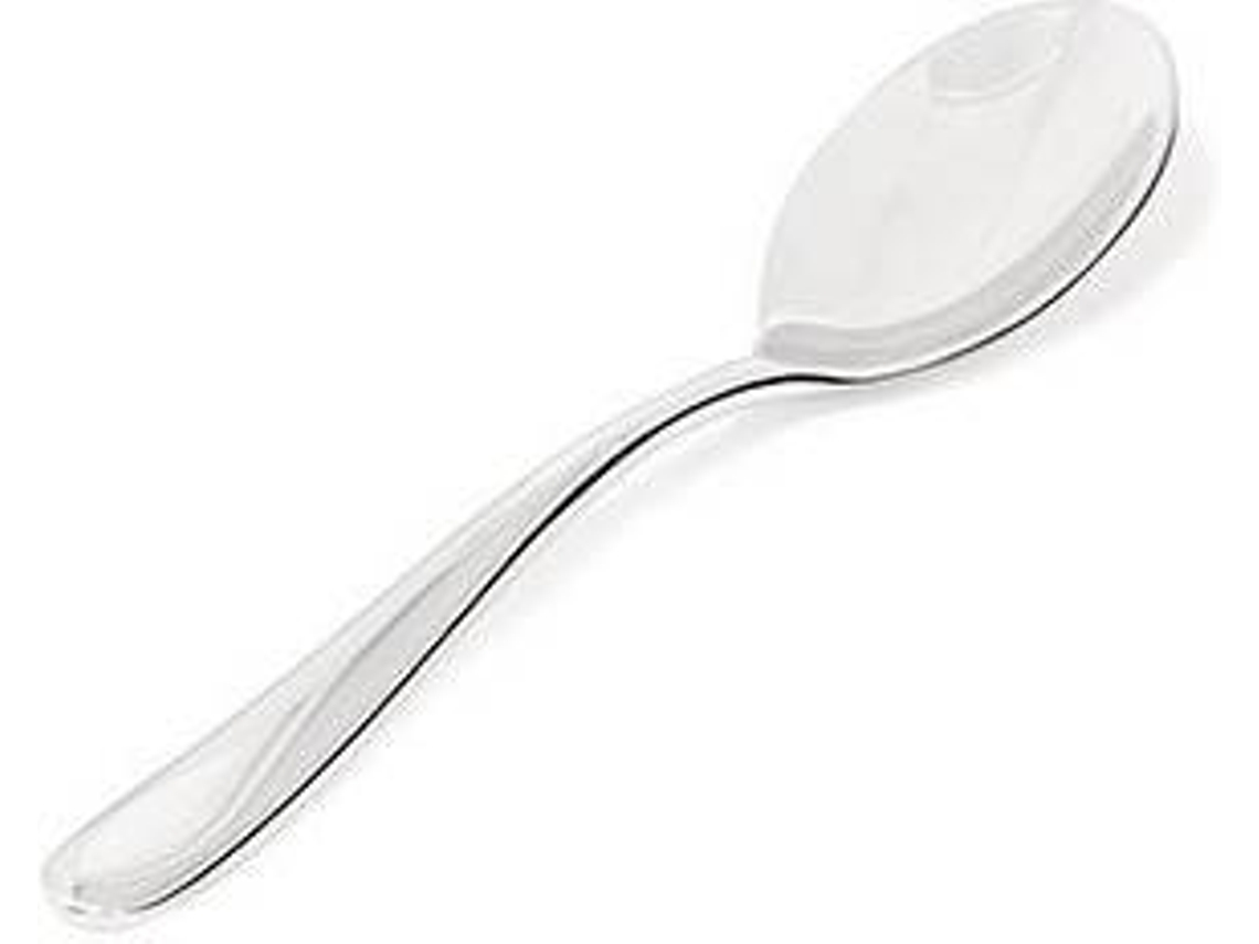 Conjunto 6 Colheres de Café ALESSI Nuovo Milano Prata (Cinzento - Aço Inox - 12.5 cm)