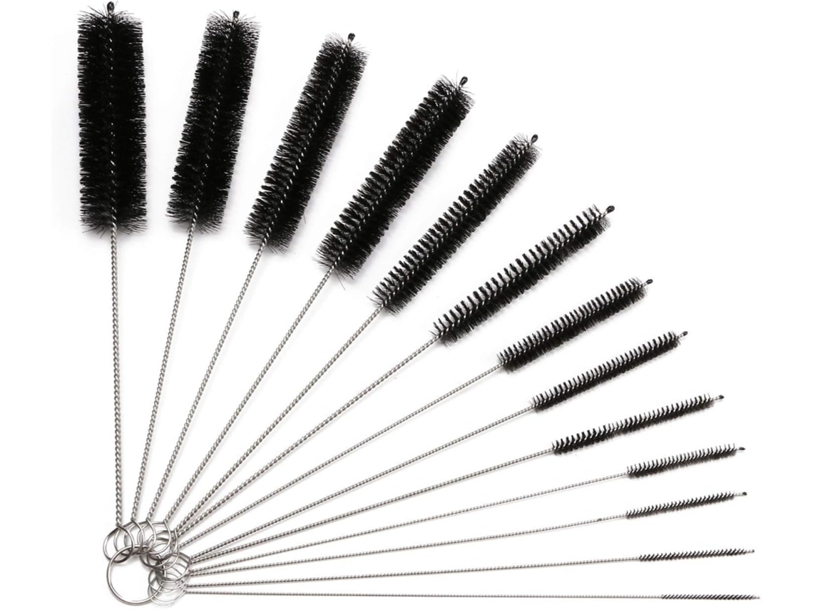 Escovas De Limpeza Para Mamadeiras, Pacote Com 13 Unidades, Tubular De Nylon Para Limpar Mamadeiras, Copos E Canudos