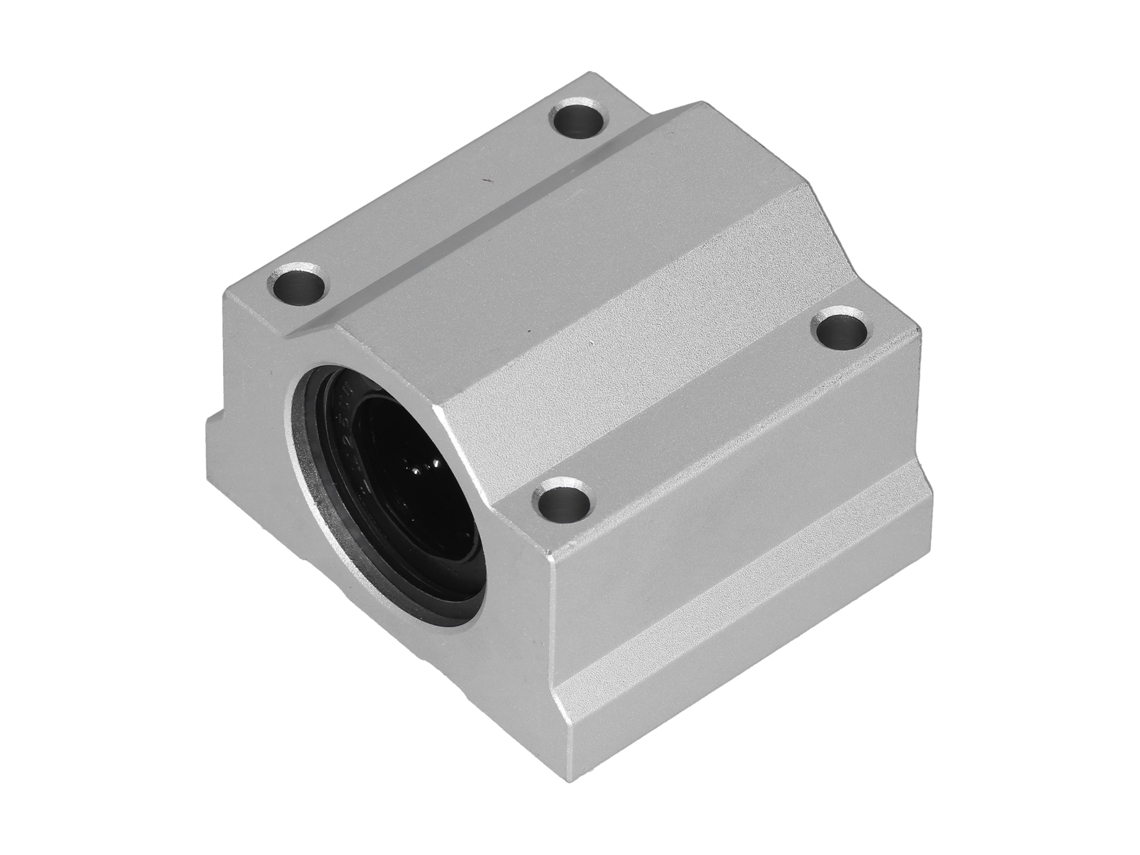 Bloco Deslizante De Rolamento De Movimento Linear Scs25uu Em Liga De Alumínio Para Máquinas Aquaforge
